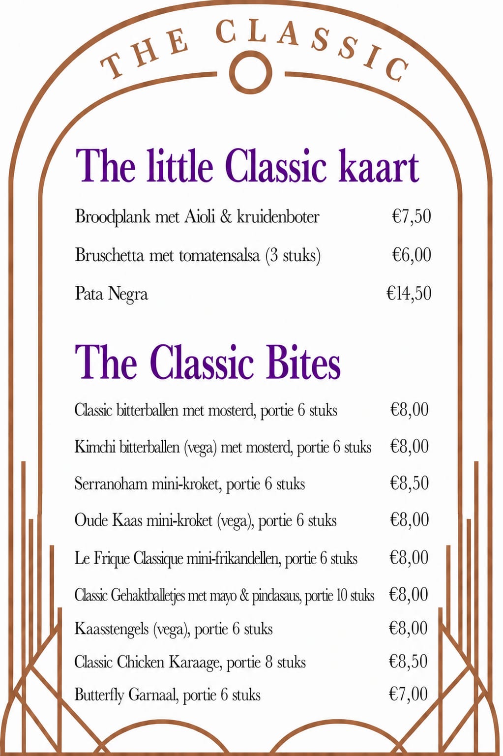 Bites bij The Classic